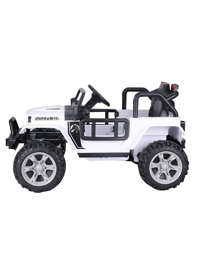 RBWTOYS RBWTOYS - Power Electric 4wheel Motorcar for kids Ride S605 (WHITE) 120x64x47cm.  - Image 3