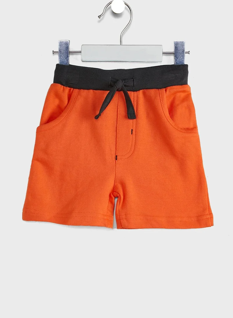 Babybol Infant Graphic T-Shirt + Shorts Set