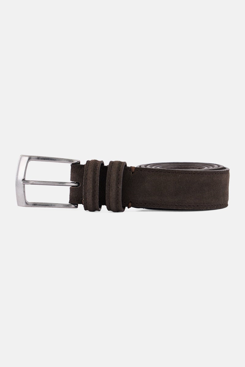 DOCKERS Men Leather Belt, Brown  - Image 1