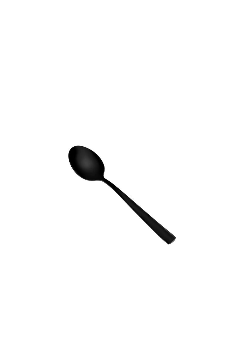OTTO KONING Teaspoons Set of 6, Black Stainless Steel Coffee Dessert Spoons - Image 2