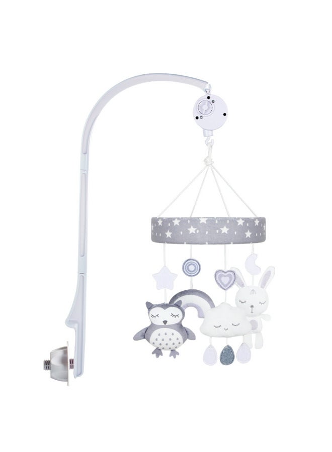 Infant Bed Bell Rattle Children 0-1 Years Old Music Rotating Bedside Bell Baby Comfort Toy Manufacturers-Color:Owl Model Does Not Include Music Box Holder - Image 3
