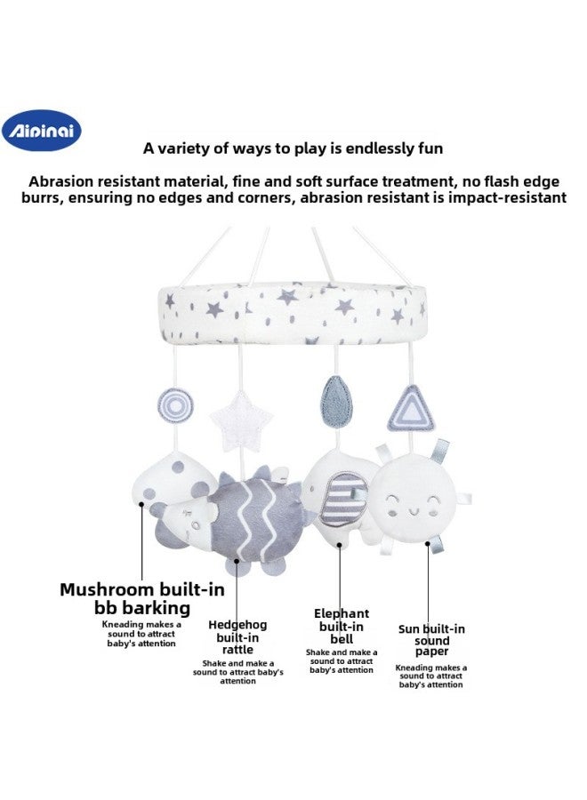 Infant Bed Bell Rattle Children 0-1 Years Old Music Rotating Bedside Bell Baby Comfort Toy Manufacturers-Color:Owl Model Does Not Include Music Box Holder - Image 5