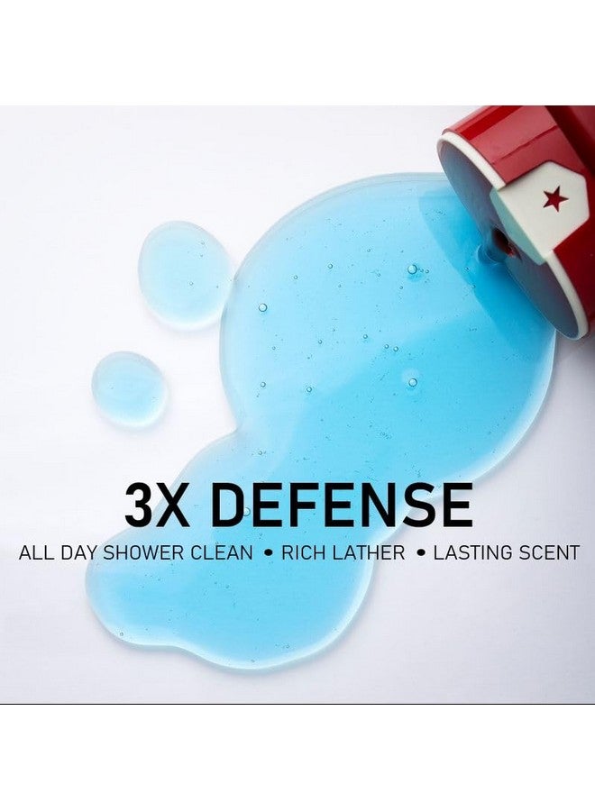 أولد سبايس غسول الجسم أولد سبايس للرجال، رابتور سترايك، رغوة تدوم طويلاً، 24 أونصة سائلة (عبوة من 4 قطع) - Image 3