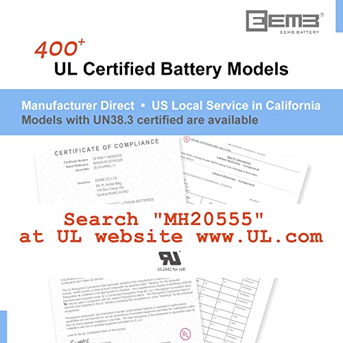 EEMB 4Pack ER14505 AA 3.6V Lithium Battery Li-SOCL₂ Non-Rechargeable Battery SB-AA11 LS14500 TL-5903 SL-360 S7-400 ER14500 for Sensor Water Electricity Meter Gas PLC Facility Equipment Spare Battery - Image 4