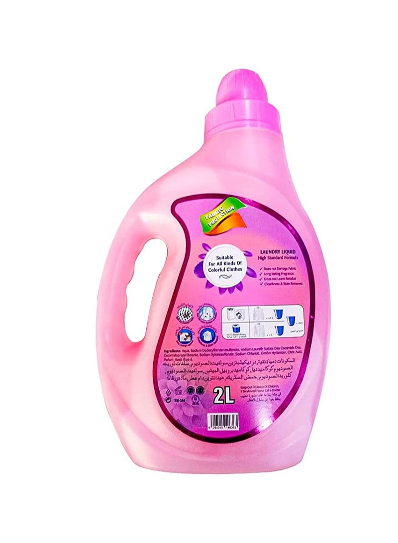 Feah Comfy Fabric Softener Pink Color 2 Liters 1 pc - Image 2