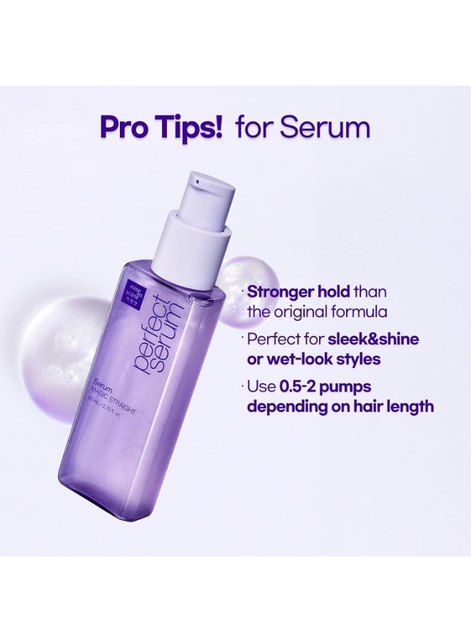 Mise En Scène سيروم ميس إن سين سحري لتنعيم الشعر - سيروم لتقليل التجاعيد مع واقي حراري لمكواة الشعر، زيت لتنعيم الشعر، زيت جوز الهند لشعر ناعم وحريري ولامع، 2.71 أونصة سائلة - Image 2