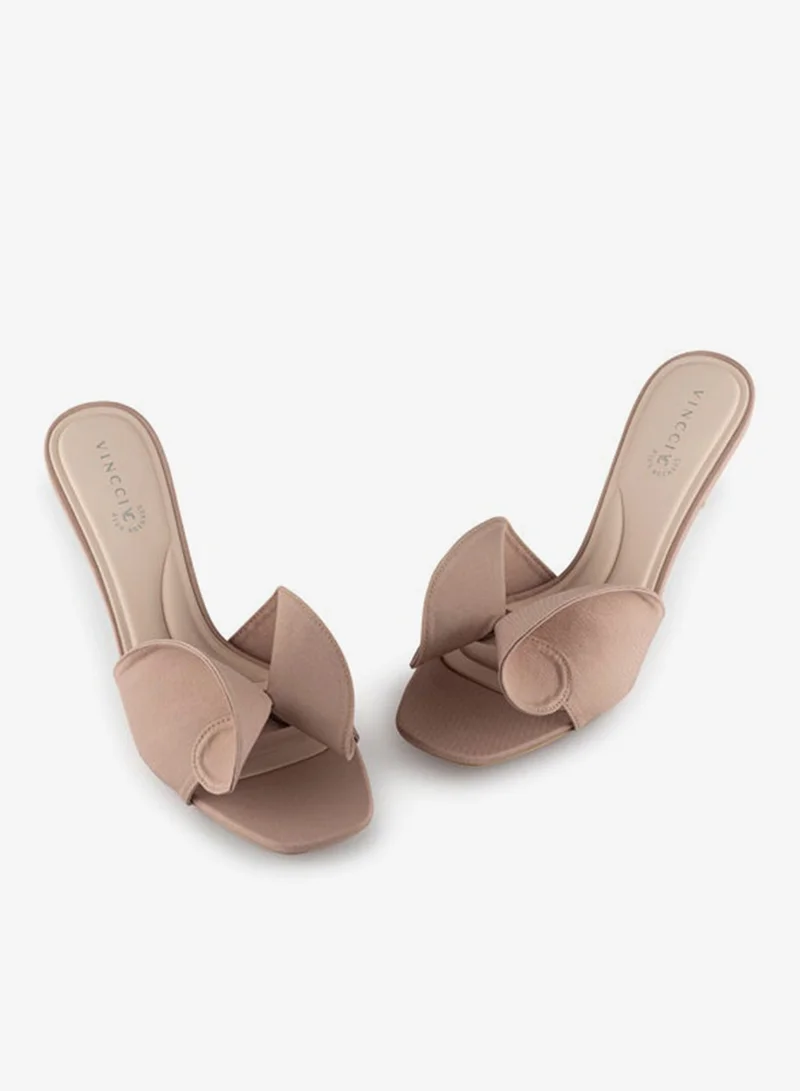 Vincci Pink Women One Strap Mid Heel Sandals for Women | Best Price UAE