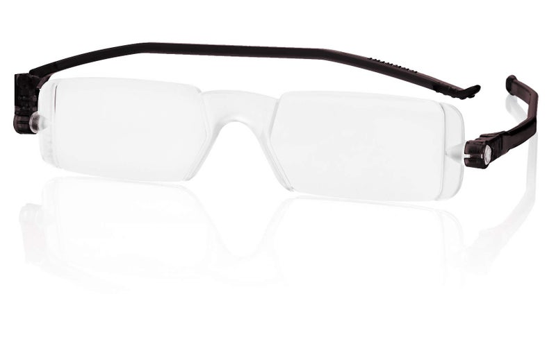 Nannini - 7515 Compact One Optics 1.0 Temples Reading Glass (Black) - Image 4