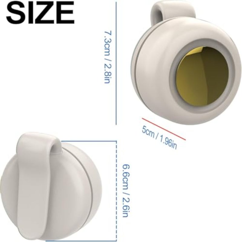 Clip On Mini Bladeless Fan - Portable 3-Speed Personal Fan with USB-C, for Waist, Bag and Neck - Image 2