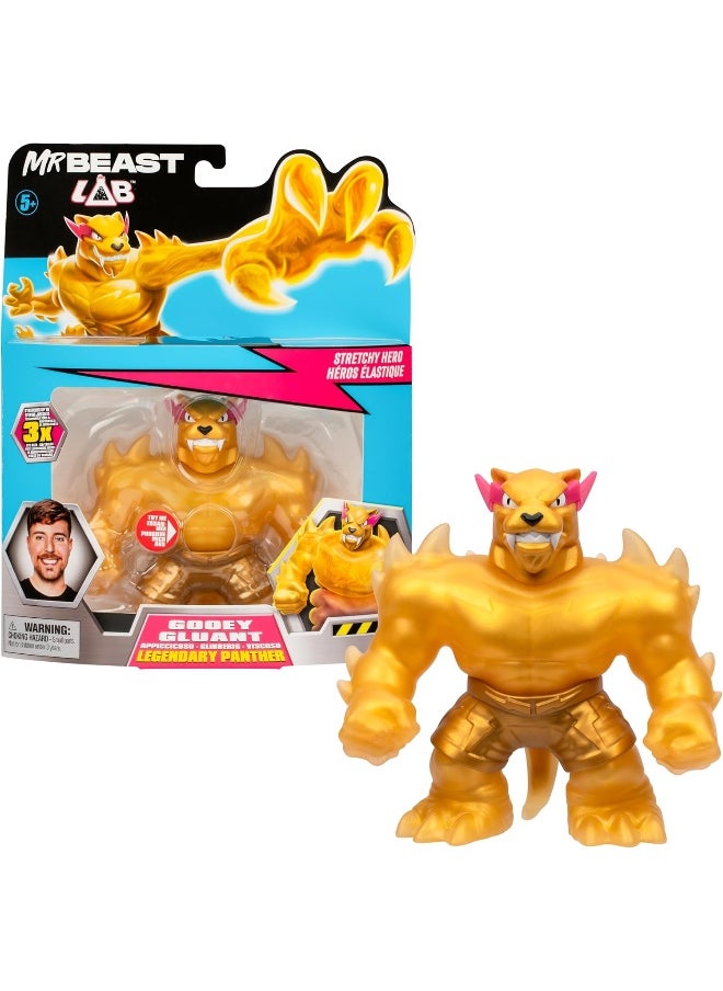 MrBeast Lab - MrBeast Lab Stretchy Squishy Legendary W1 Panther Figure (11.4 cm) - Image 1