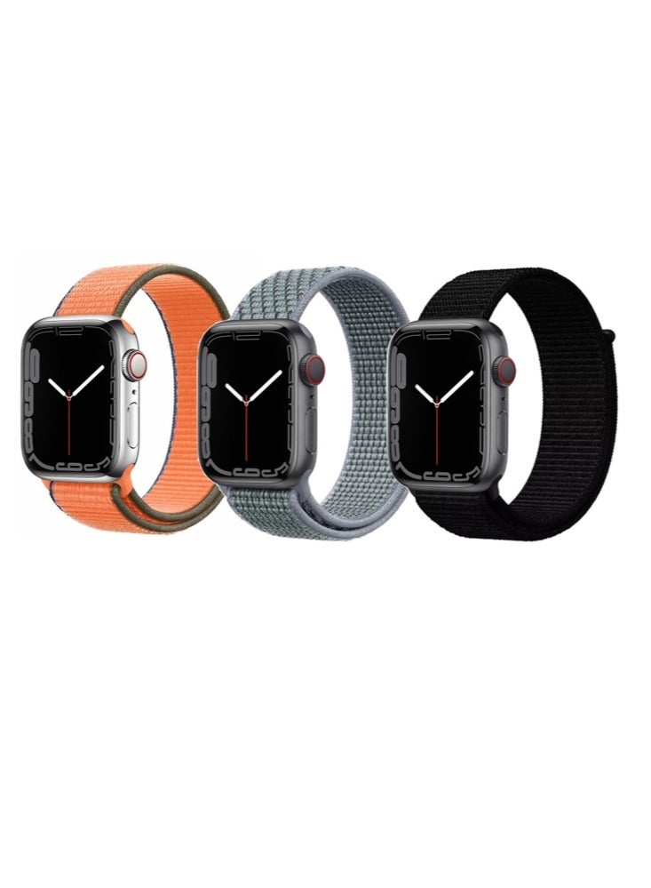 3pcs Apple Watch Strap 42/41/40/38mm Replacement for Apple Watch Series 10/9/8/7/6/5/4/SE