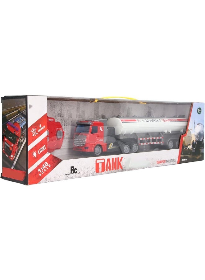Liquified Gas Tank Truck 1/48 with Remote Control - QH200-3 - Image 4