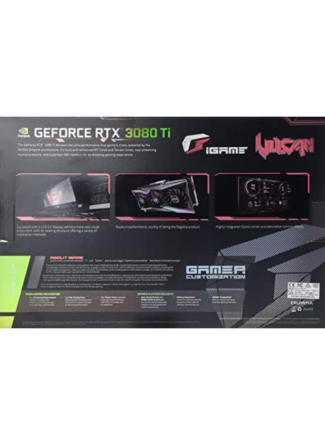 كلورفول - Igame Geforce Rtx 3080 Ti Vulcan Oc 12 جيجا بايت حجم الذاكرة مراوح تبريد ثلاثية الأداء المتقدمة - Image 1