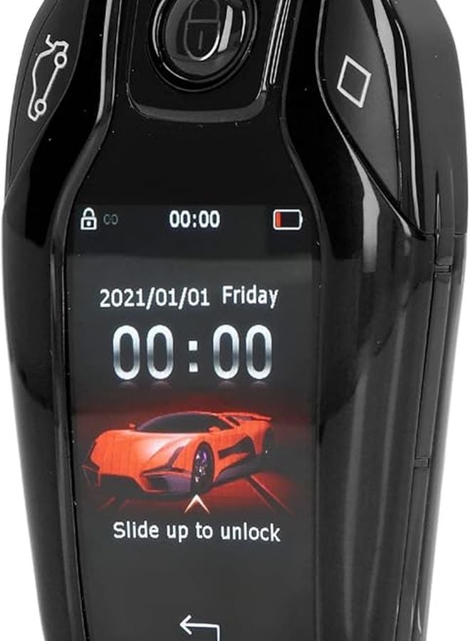 Universal TK800 Plus LCD Touch Screen Smart Key Remote Keyless Entry Start Stop Engine Button Black - Image 3