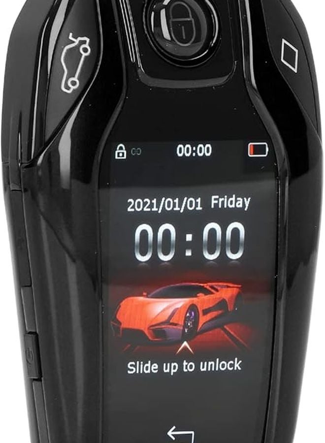 Universal TK800 Plus LCD Touch Screen Smart Key Remote Keyless Entry Start Stop Engine Button Black - Image 2