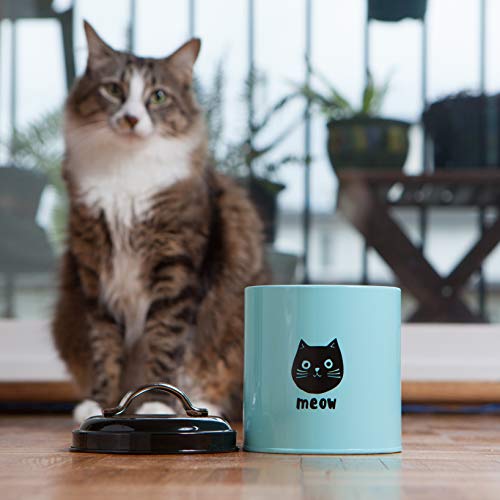 Now Designs 5088001aa Cat Treat Tin, Cats Meow - Image 5