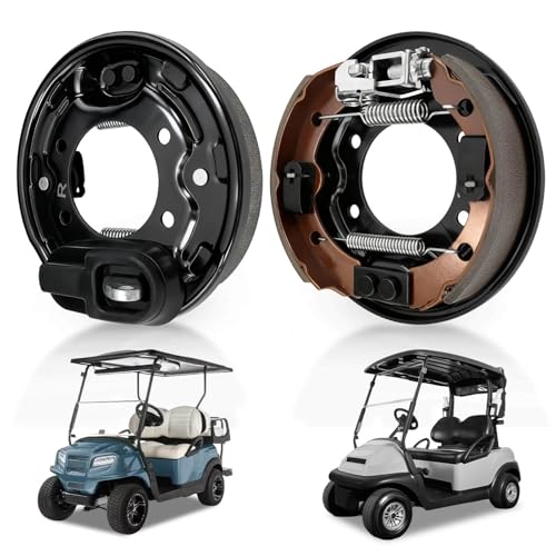 LEAPGOMAX Club Car Brake Assembly with Driver and Passenger Side Rear Brake Cluster Fits Club Car DS Precedent 1995UP and Tempo 2018up Golf Cart Durable Club Car Brakes OEM Replacement 101823301103380202 - Image 1