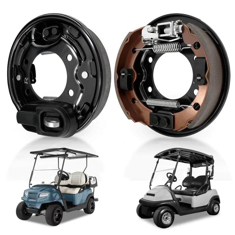 LEAPGOMAX Club Car Brake Assembly with Driver and Passenger Side Rear Brake Cluster Fits Club Car DS Precedent 1995UP and Tempo 2018up Golf Cart Durable Club Car Brakes OEM Replacement 101823301103380202 - Image 2
