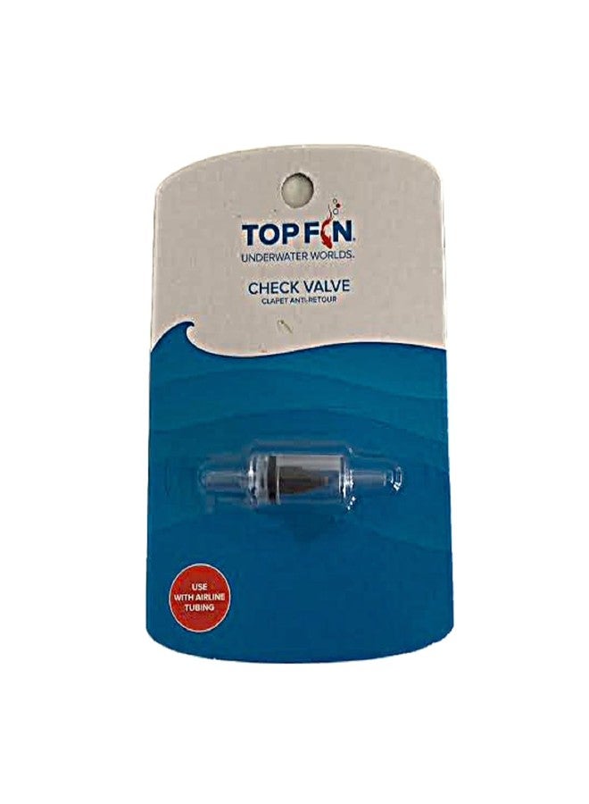 Top Fin صمام فحص لحوض السمك من توب فين. يمنع سحب الماء عند إيقاف المضخة. - Image 1