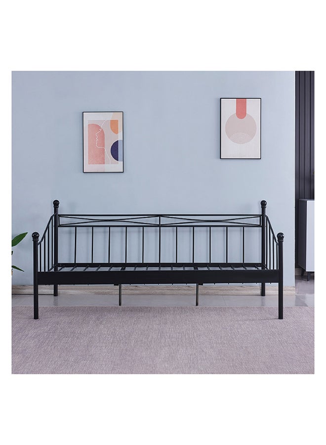 Home Box Vanilla Isabella Single Day Bed 96 x 92.5 x 209.5 cm - Image 1