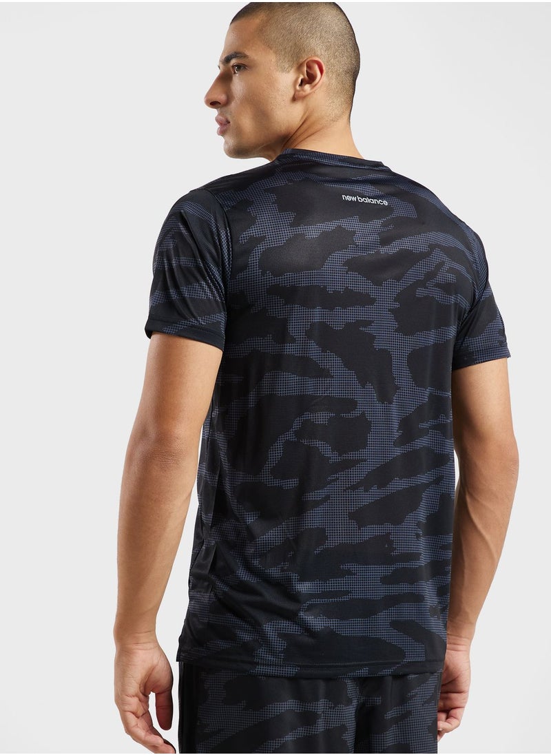 New Balance - Accelerate Printed T-Shirt - Image 1