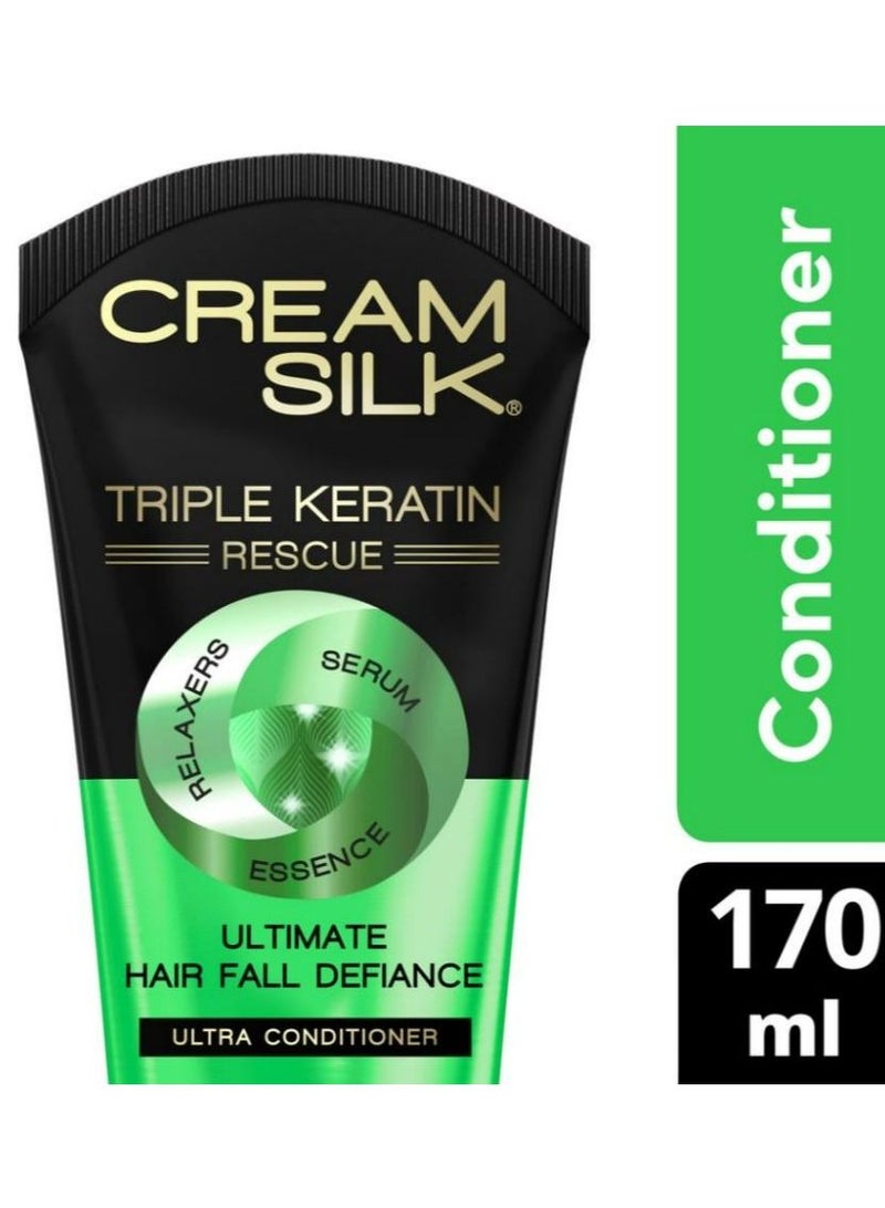 كريم سيلك ثلاثي الكيراتين منقذ نهائي لتساقط الشعر 170 مل - Image 2