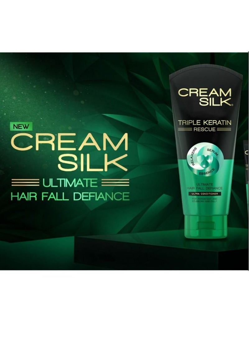 كريم سيلك ثلاثي الكيراتين منقذ نهائي لتساقط الشعر 170 مل - Image 3