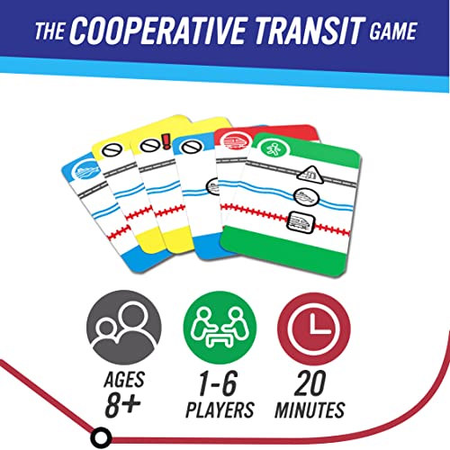 Calliope Games Mass Transit Cooperative Family Game FastPaced Fun for Kids Adults 16 Players from The Makers of Tsuro and Roll for It - Image 5