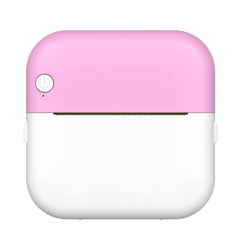 Mini Thermal Printer Multifunction Portable Sticker Maker Instant Photo Inkless Printing Support BT Connection for Smartphone with 6 Paper Rolls 57mm + 5 Self-Adhesive Paper Rolls Compatible with iOS - Image 4