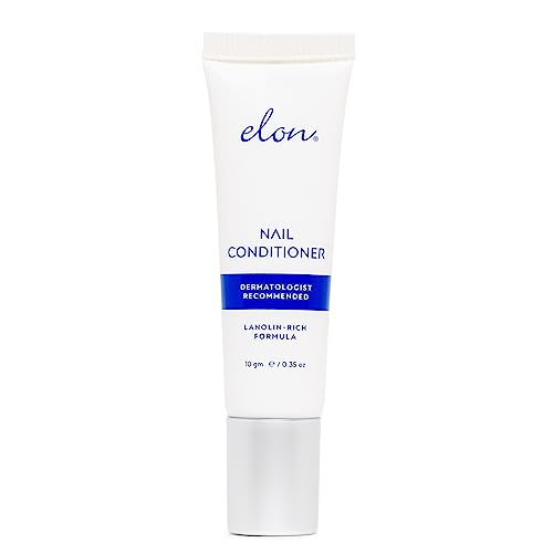 Elon LanolinRich Nail Conditioner Strengthens Nails  Protects Cuticles Recommended by Dermatologists  Podiatrists 10g tube
