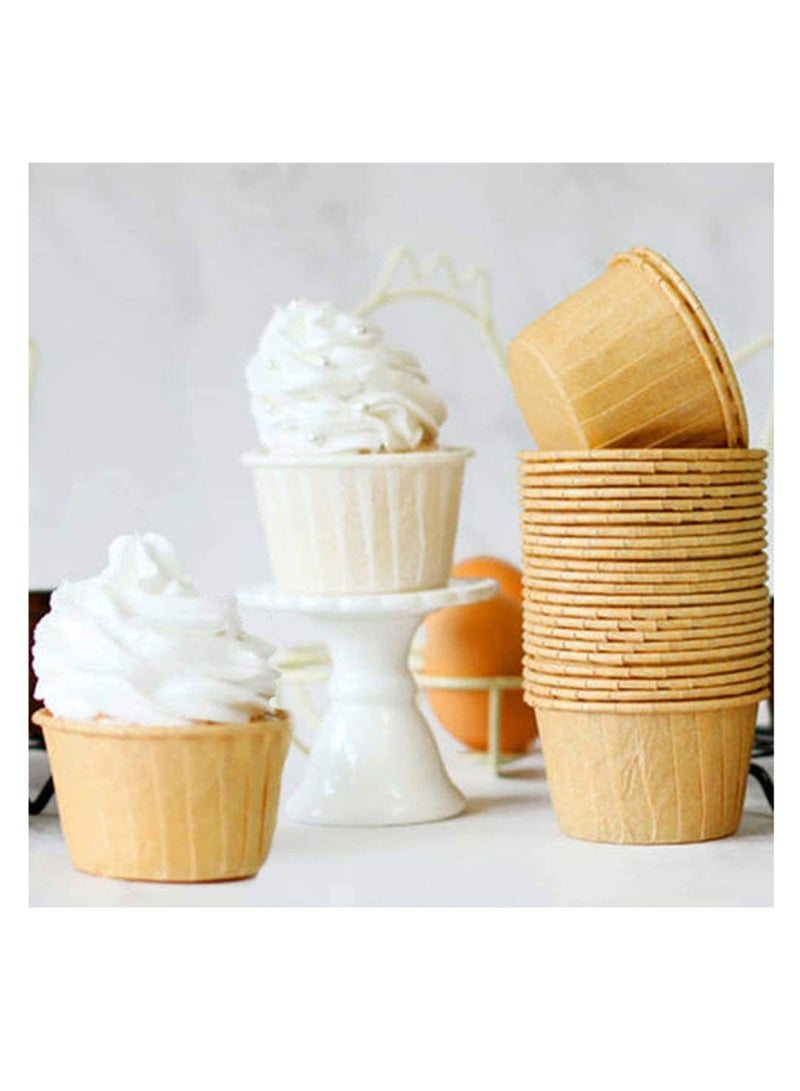 150Pcs Disposable Baking Cups Mini Muffin and Cupcake Molds High Temperature-Resistant Oil-proof Silicone Oil Paper Baking Wrappers Birthday Party Decoration Baking Accessories - Image 3