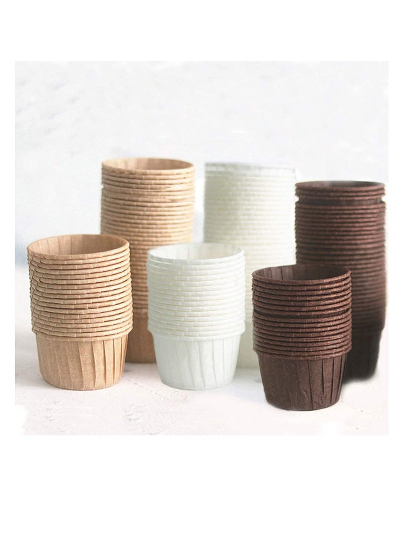 150Pcs Disposable Baking Cups Mini Muffin and Cupcake Molds High Temperature-Resistant Oil-proof Silicone Oil Paper Baking Wrappers Birthday Party Decoration Baking Accessories - Image 4