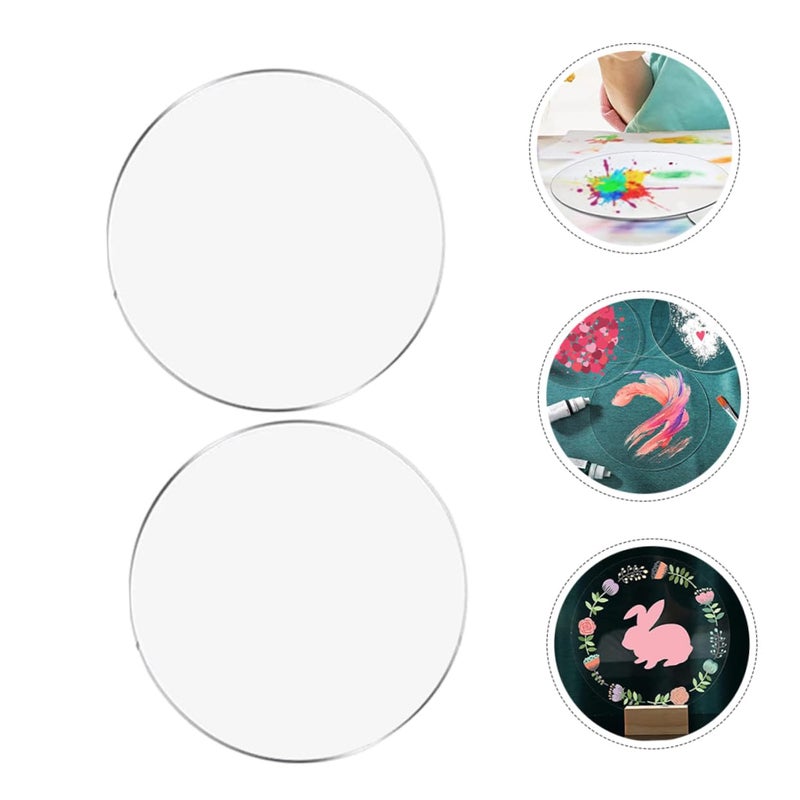 30 Pcs Clear Acrylic Circles For DIY Crafts Photo Frames Party Decorations - Image 5