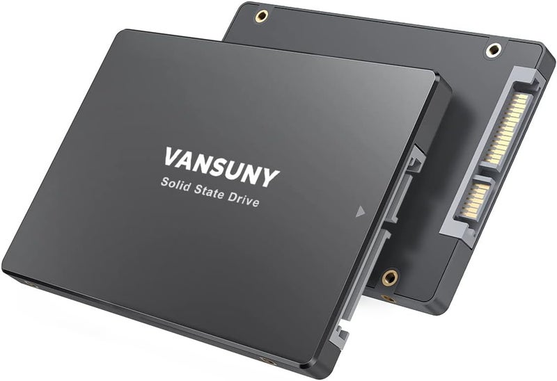 Vansuny 512GB SSD 2.5" SATA III, 3D NAND Flash Internal SSD Hard Drive Up to 500MB/s for Desktop/Laptop/All-in-One (X12,512GB) - Image 1