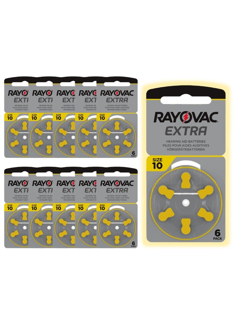 Rayovac - Hearing Aid Batteries - 10 Size - Pack of 60 - Image 5