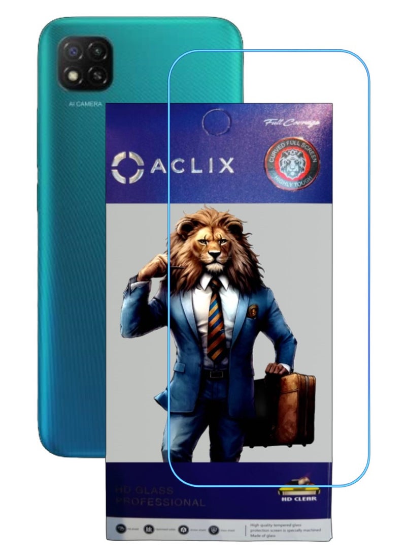 ACLIX Antistatic ESD Dustproof Premium Quality High Definition Clear Tempered Glass Screen Protector Designed For Xiaomi Redmi 9C - Image 1