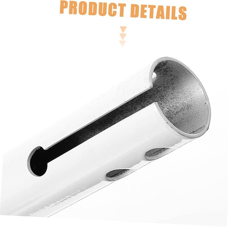 VILLCASE Ceiling Fan Extension Rod 12 Inch Double Connection Easy Installation for High Ceilings - Image 4