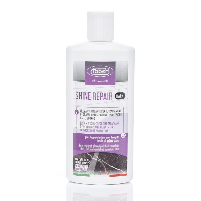 FABER Floor Shine Repair - Premium Floor Polishing Cream for Scratches & Defects, Re- Polishes, and Protects from Dirt - Perfect for Colored Glazed & Full Body Polished Porcelain Tiles, Pro & Home Use - Image 1
