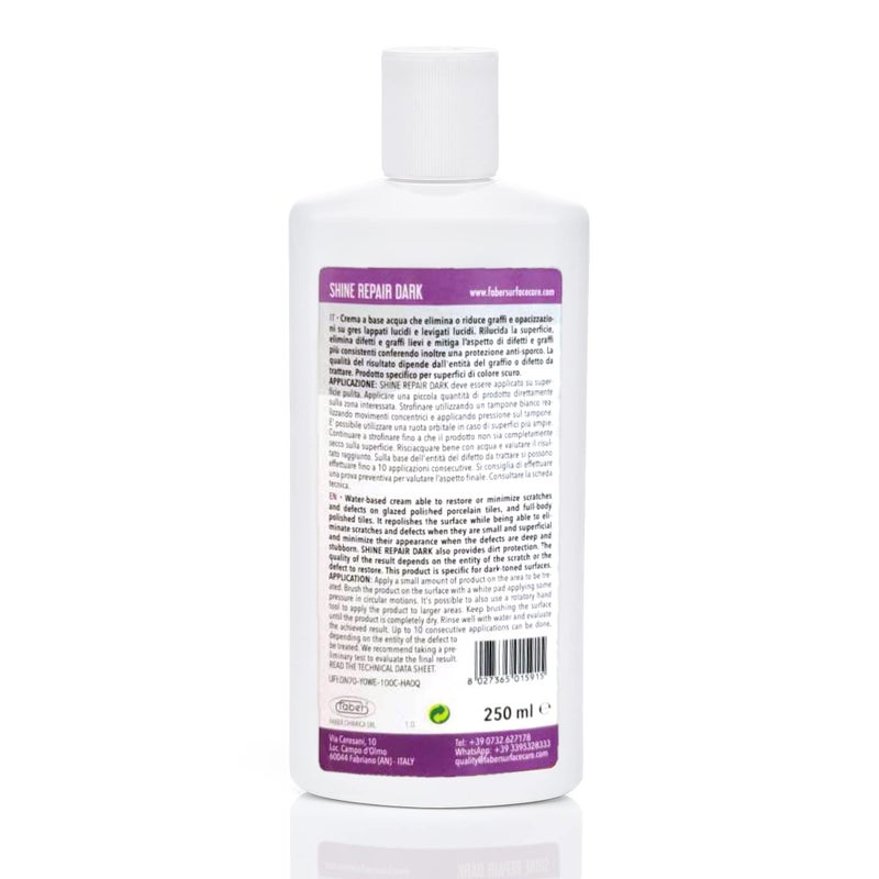 FABER Floor Shine Repair - Premium Floor Polishing Cream for Scratches & Defects, Re- Polishes, and Protects from Dirt - Perfect for Colored Glazed & Full Body Polished Porcelain Tiles, Pro & Home Use - Image 2