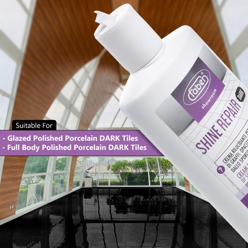 FABER Floor Shine Repair - Premium Floor Polishing Cream for Scratches & Defects, Re- Polishes, and Protects from Dirt - Perfect for Colored Glazed & Full Body Polished Porcelain Tiles, Pro & Home Use - Image 5