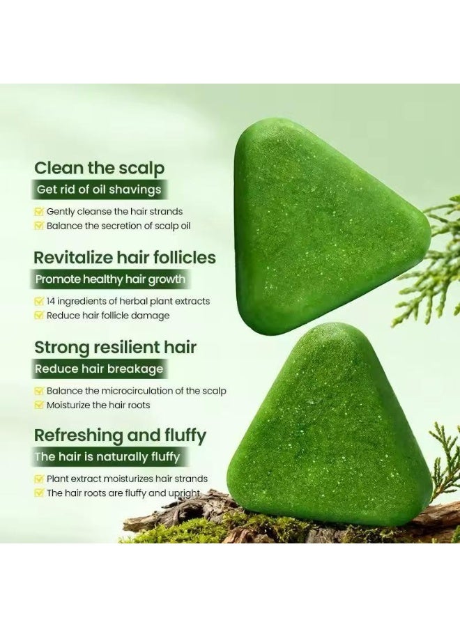 Nature 12 Herb Chinese Soap for Hair Growth Thickening and Dandruff Removal - Image 5