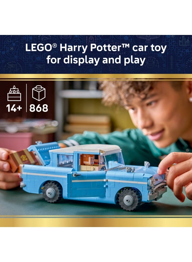 Harry Potter Enchanted Flying Ford Anglia Car Toy 76470 (Age 14+, 868 Pieces) - view 3