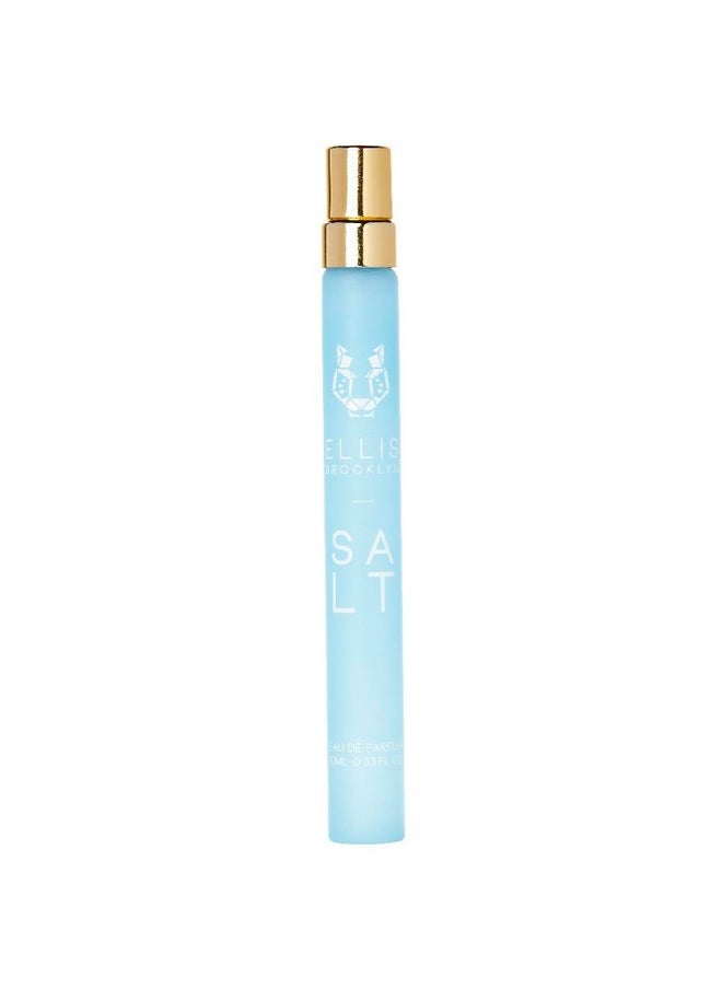 إليس بروكلين - عطر إليس بروكلين سولت أو دو برفوم - عطر مسك مائي للنساء برائحة اليلانغ يلانغ، وتاهيتان تياري، والمسك، عطر نباتي صنع في الولايات المتحدة الأمريكية - Image 1