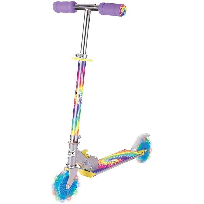 Ozbozz - Tie Dye Scooter With Flashing Wheels - E13-101 - Image 2