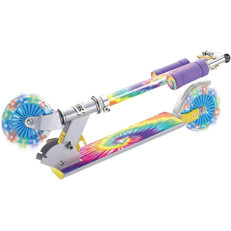 Ozbozz - Tie Dye Scooter With Flashing Wheels - E13-101 - Image 3