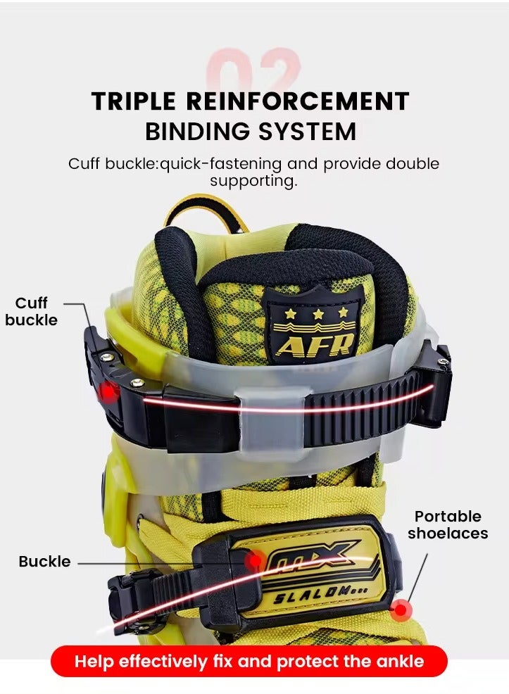 MX AFR Professional Inline Skates Unisex Premium Quality - Image 4