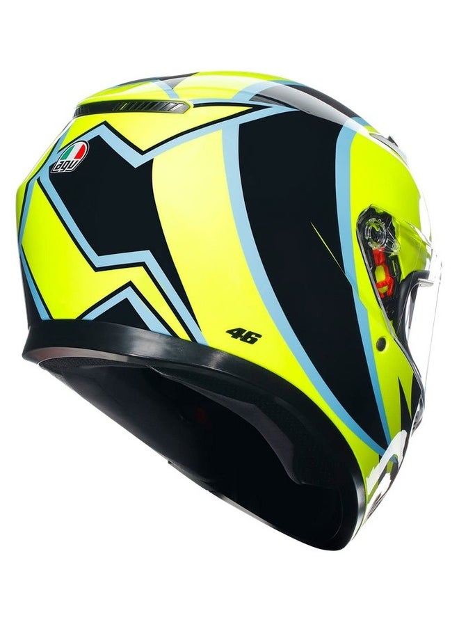 K3 Full Face ECE 22.06 Motorcycle Helmet - VR46 Rossi Replica - pzsku/ZE81504A70FECE28819BAZ/45/_/1733565732/0b45b953-e94a-4db3-8915-bb9f791e4e89