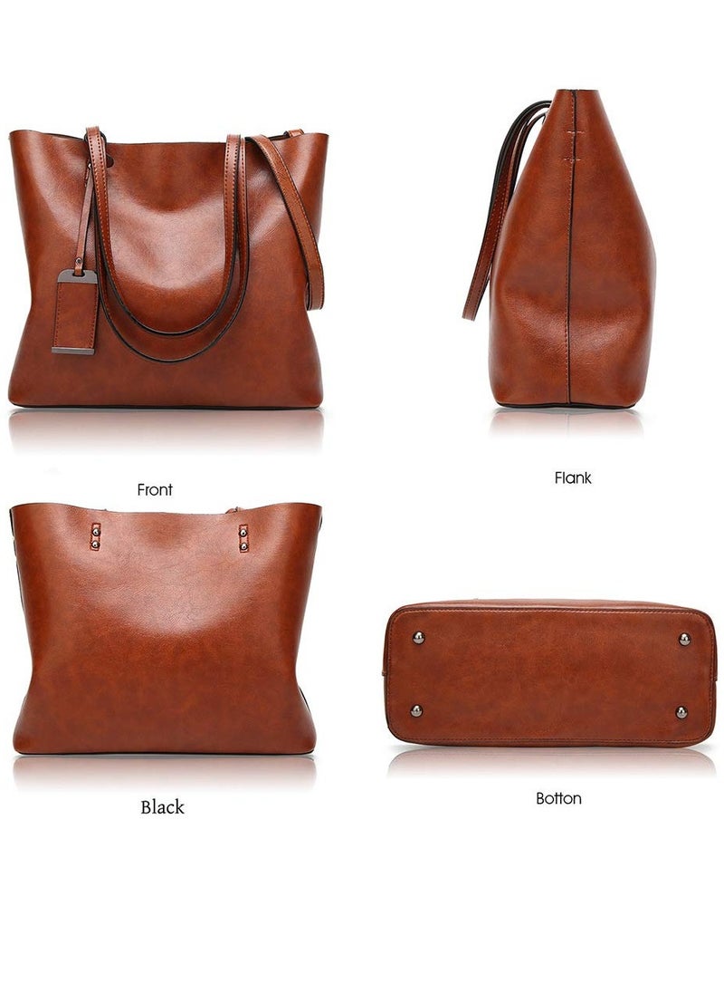 Arabest - Women Top Handle Satchel Handbags Shoulder Bag Messenger Tote Bag Purse - Image 1