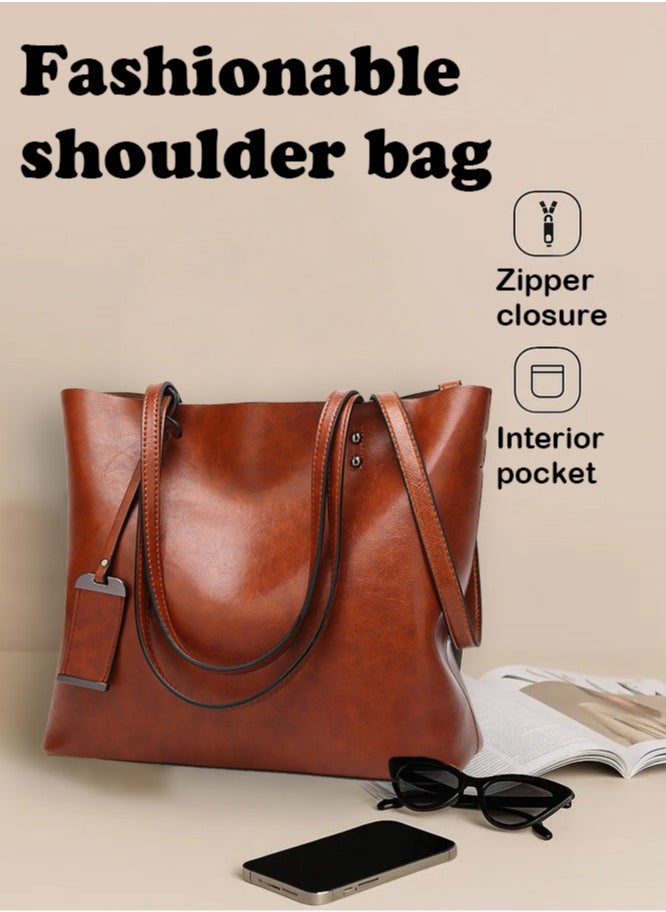 Arabest - Women Top Handle Satchel Handbags Shoulder Bag Messenger Tote Bag Purse - Image 1