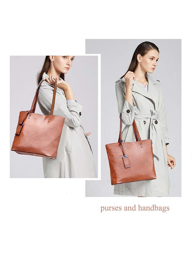 Arabest - Women Top Handle Satchel Handbags Shoulder Bag Messenger Tote Bag Purse - Image 1